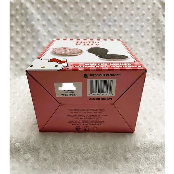 Sanrio Hello Kitty Mini Waffle Maker, Hello Kitty Kitchen Limited Edition, NIB - Picture 6 of 6